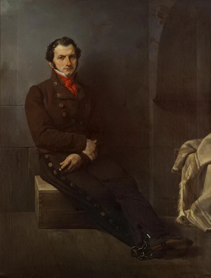 Ritratto del colonnello Teodore Arese Lucini in carcere - 1828